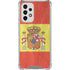 Spain Flag Distressed Galaxy A53 5G Clear Case